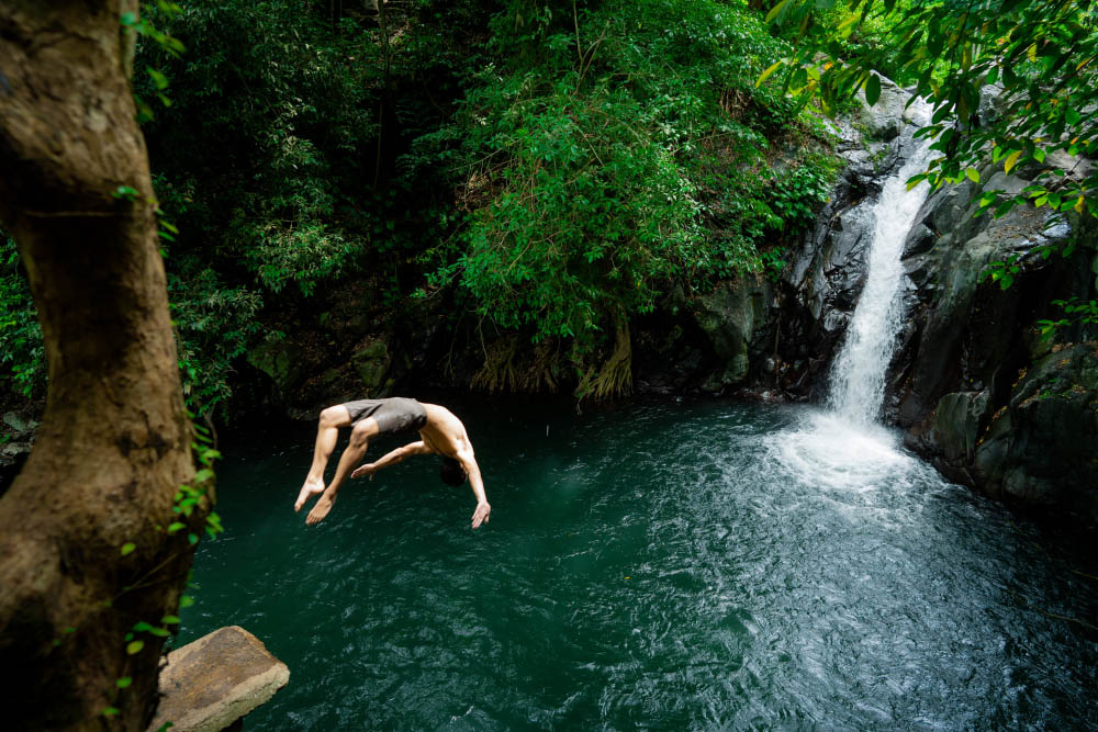 Canyoning in Bali, Indonesia