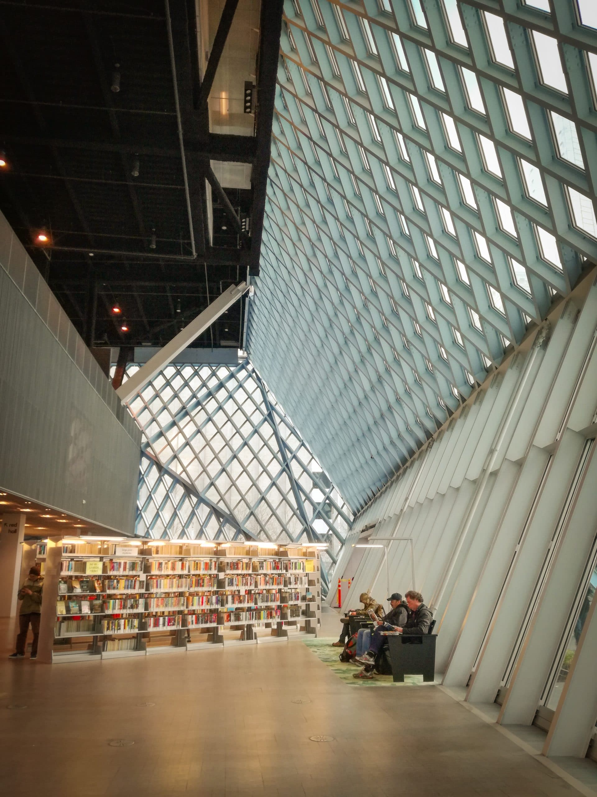 Inside Seattle Central Library