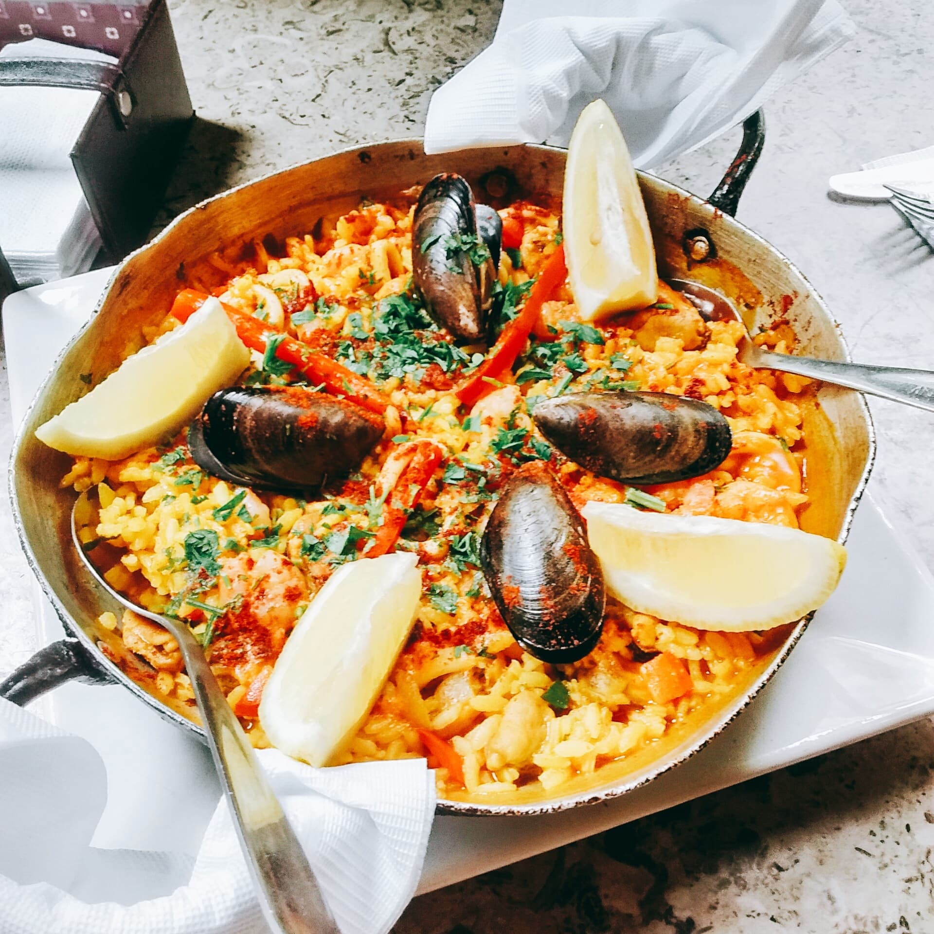 Paella, Mediterranean Food