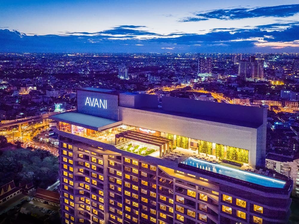 Exterior of Avani hotel