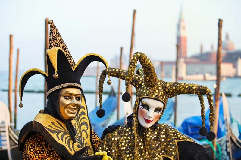 Carnevale mask in Venice