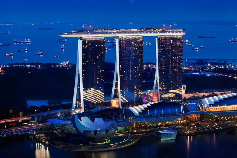 Marina Bay Sands Singapore - Best hotel in Singapore with a View