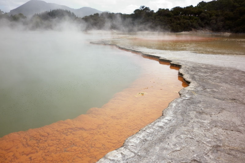 Champagne pool, NZ geothermal