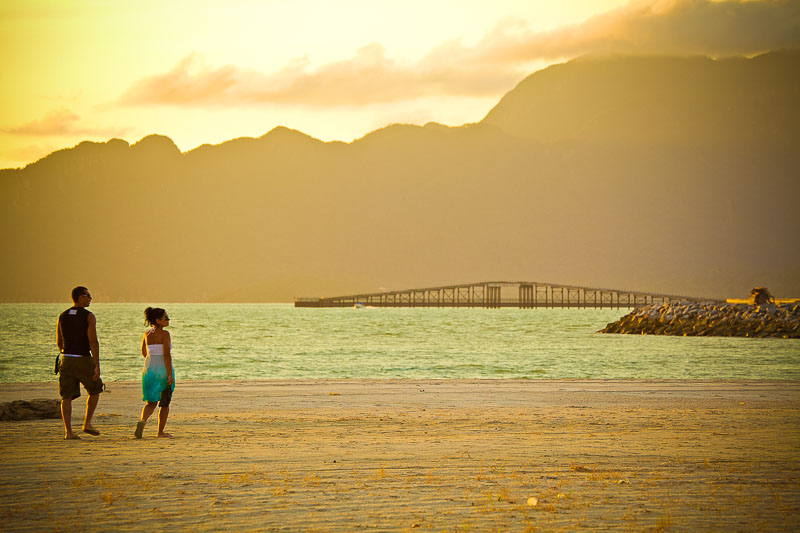 Romantic Langkawi beach