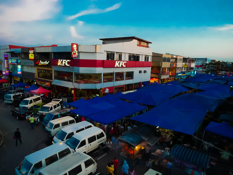 Jalan Satok Market, Borneo