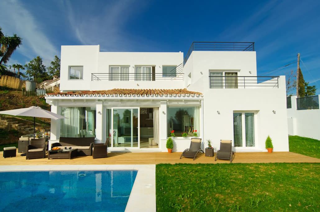 Pool at Villa El Rosario, Malaga