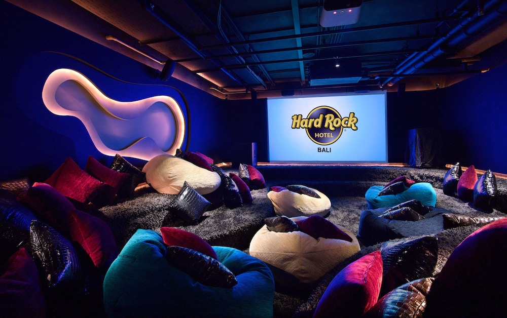 Cinema area at Hard Rock Hotel Bali