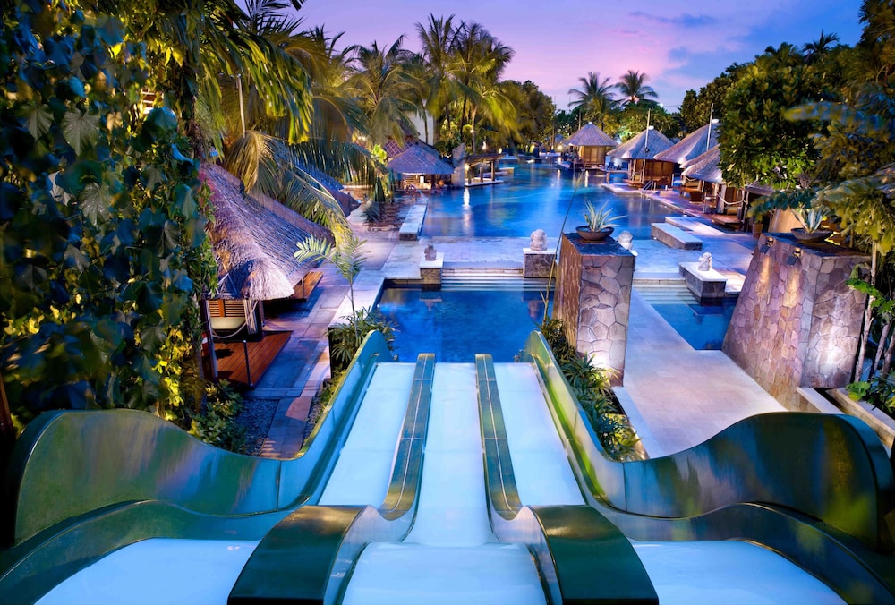 Waterslide at Hard Rock Hotel Bali