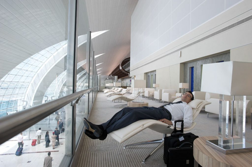 Emirates Lounge Dubai  - World's Best Airline Lounges