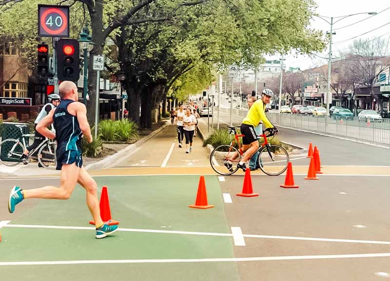 Running in Melbourne