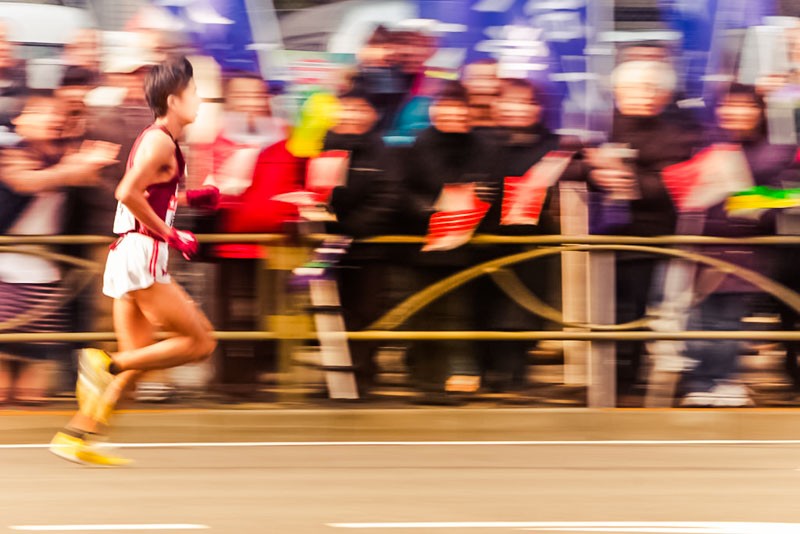 Running in Tokyo